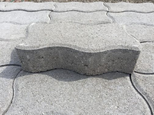 Térburkoló kő (hullám)